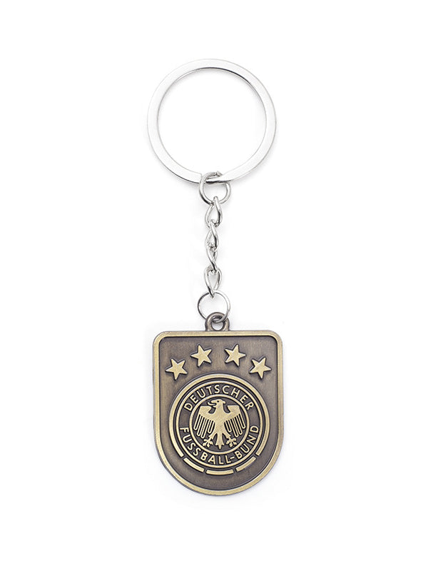Metall-Schlüsselanhänger mit den Team-Logos der Weltmeisterschaft 2026