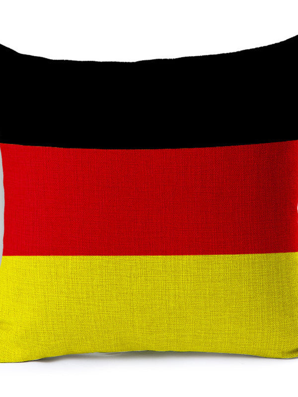 WM 2026 Kissenbezug Weltflaggen Design Fußball Wohnzimmer Deko