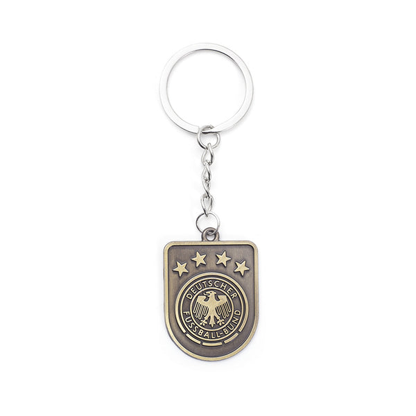 2026 World Cup Metal Keychains with Team Logos – Football Fan Merchandise